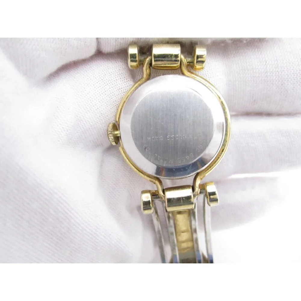 Vtg Women Regency 17 Jewels Hand Wind Analog 26mm Dial Causal Round‎ Watch (G49)